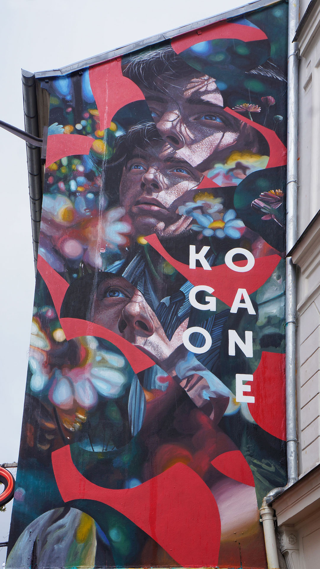 KogaOne – Là où passe la lumière, acrylique 2025