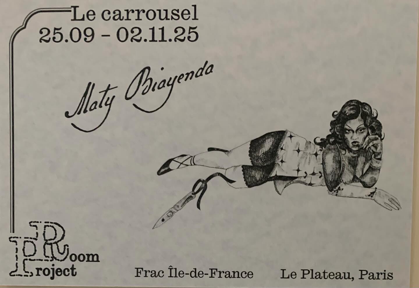 Maty Biayenda, Le carrousel